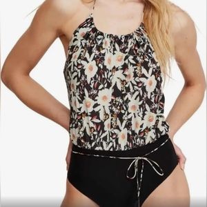 Free People Liza floral bodysuit